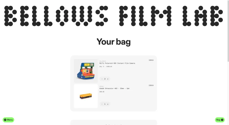 Bellows Film Lab