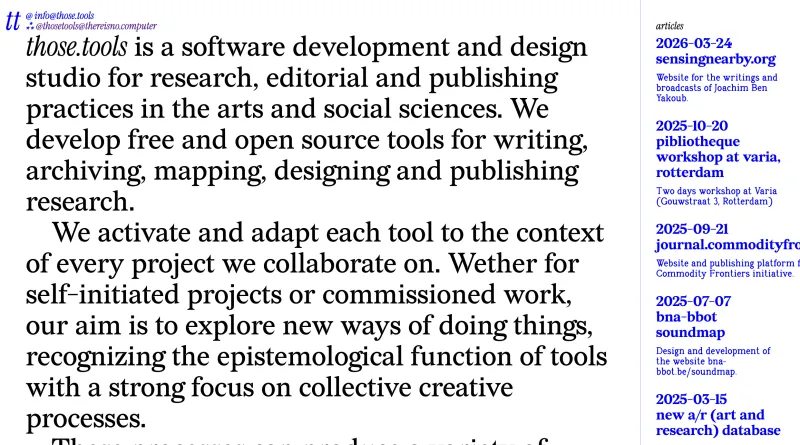 those.tools